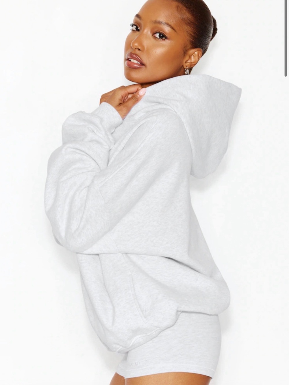 Garage UltraFlece Hoodie in Spring Grey Mix | Size S/M